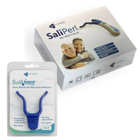 Complete Sali<span style="color:#1870a9;">Pen</span><sup>®</sup> kit + <span style="color:#29b8a9;">Sali</span>Vance&trade;
